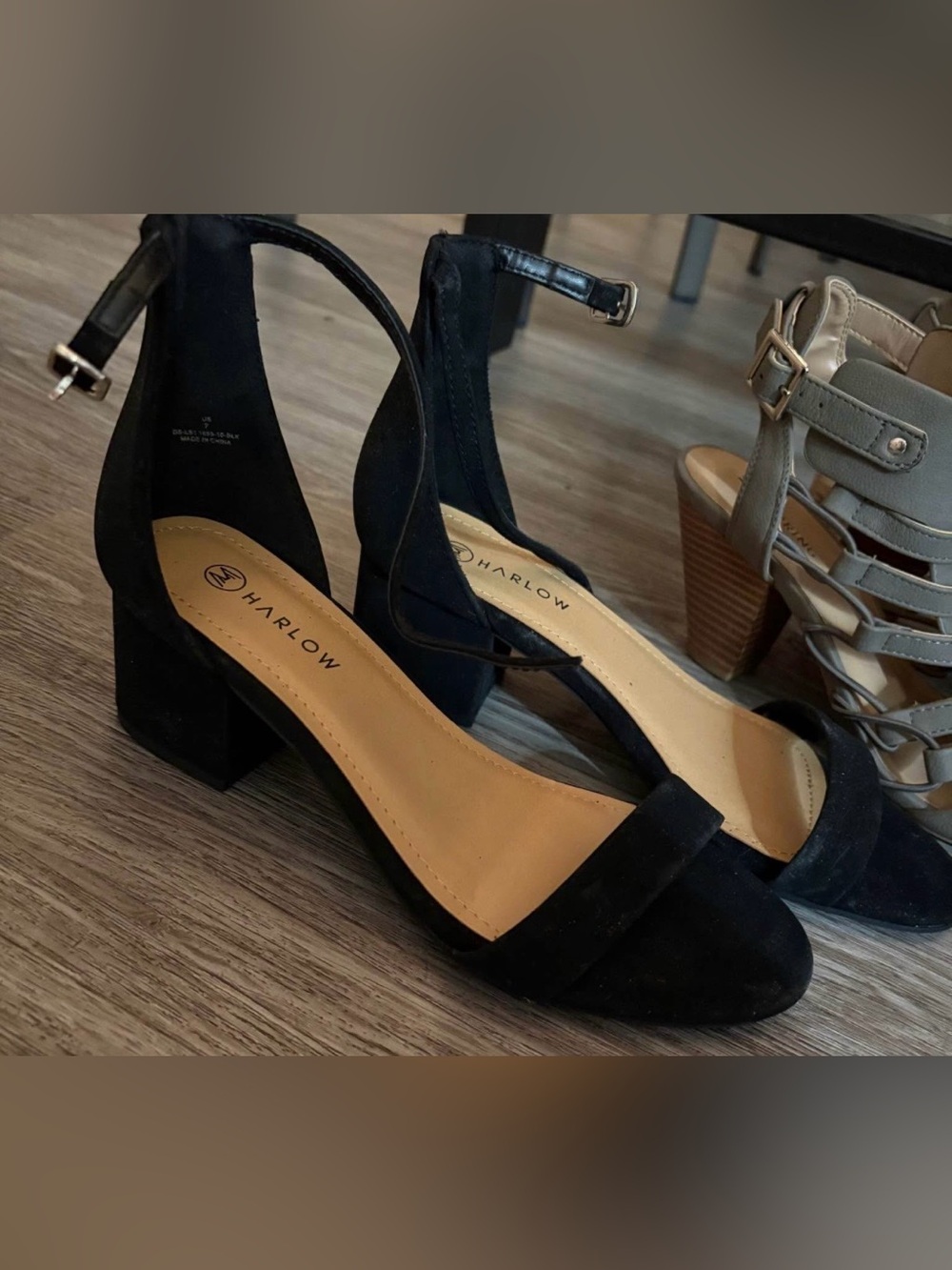Black sandals
